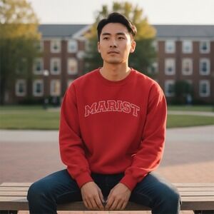 Marist Sweatshirt Size XL Pullover Red Size NWT